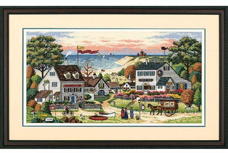 Gold Collection Cozy Cove Counted Cross Stitch Kit